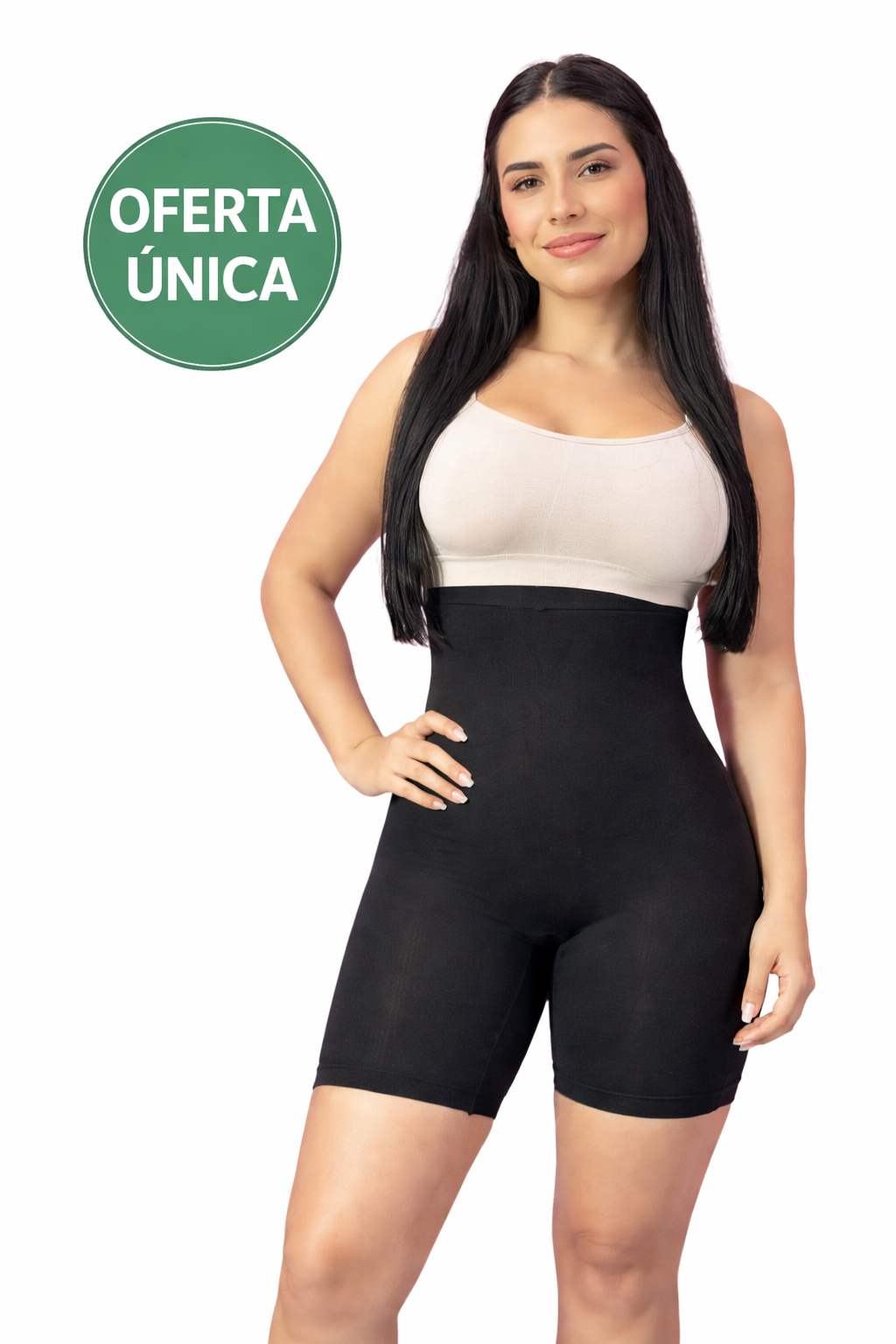 Promoción Short Faja hasta la rodilla control abdomen levanta glúteo 🔥