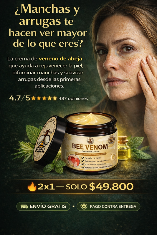 Promo 2x1 crema rejuvenecedora Bee Venom