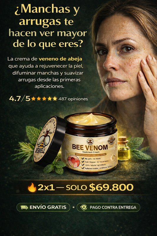 Promo 2x1 crema rejuvenecedora Bee Venom